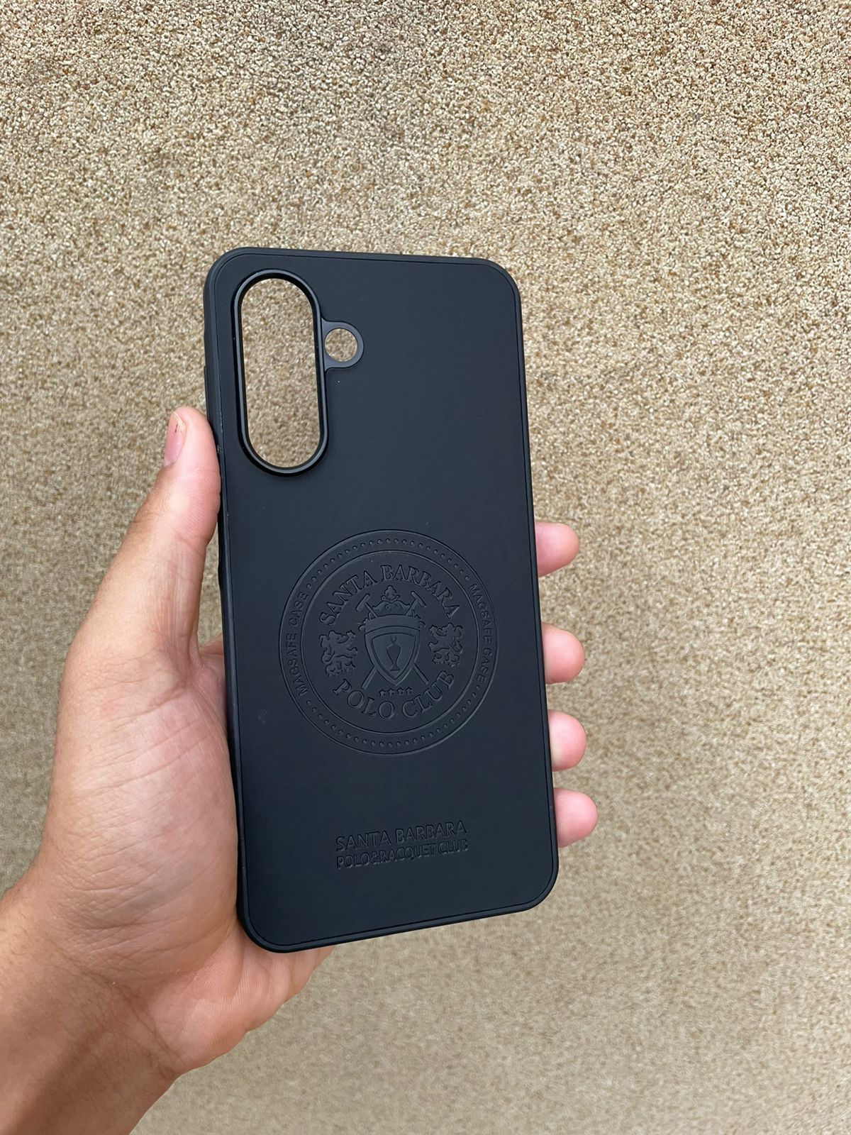 Soft Silicone MagSafe Matte Black Case for Redmi A5 – Slim Shockproof Back Cover | Magnetic Ring Protective Case