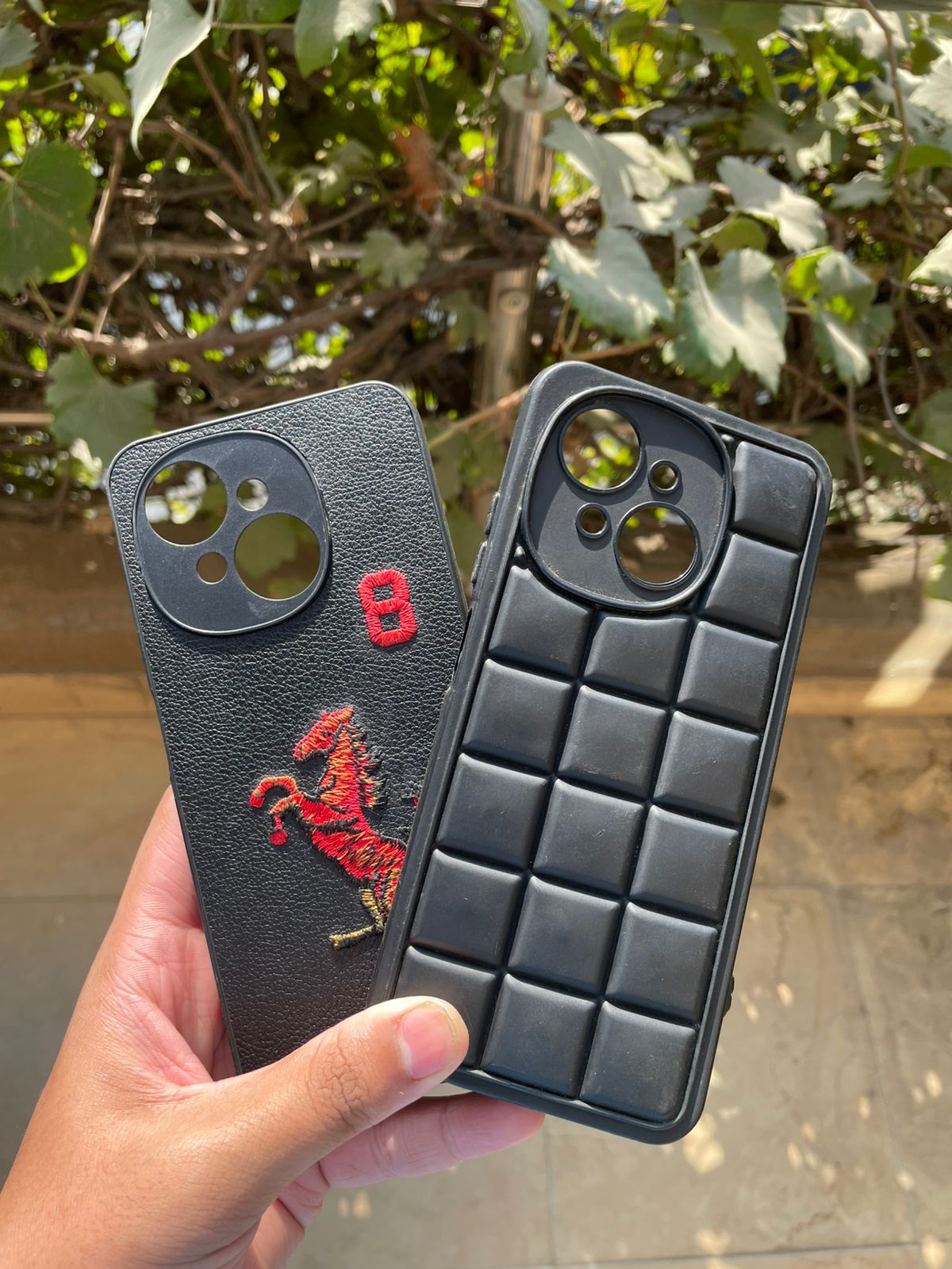 Soft Silicone Puffer Box & Horse Design Case for Tecno Spark Go 1 – Shockproof Protective Cover