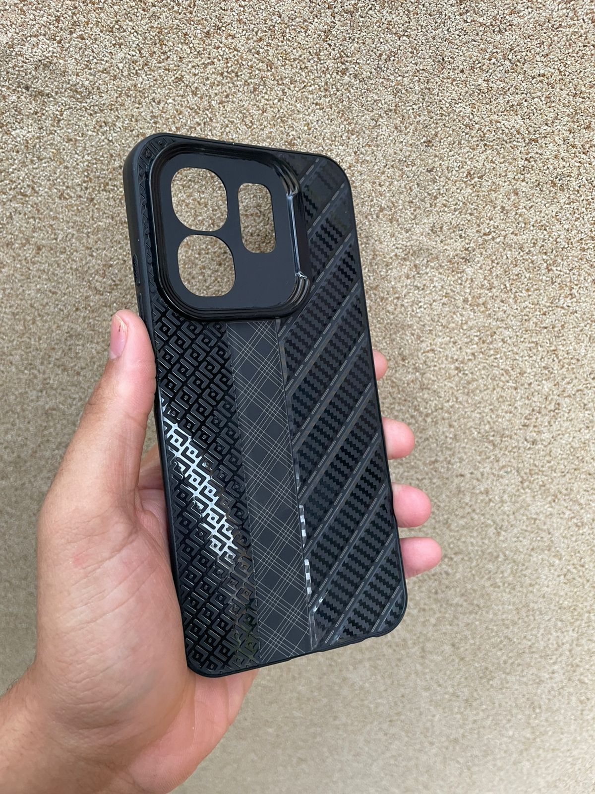 Soft Silicon Puffer Design Cover for Infinix Smart 9 / Hot 50i – Stylish Shockproof Protective Case