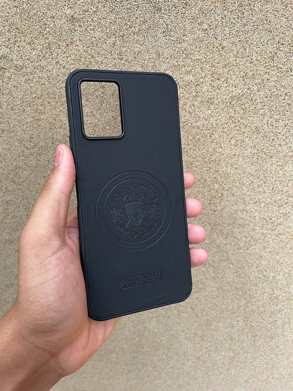 Soft Silicone MagSafe Matte Black Case for Vivo Y33s – Slim Shockproof Back Cover | Magnetic Ring Protective Case