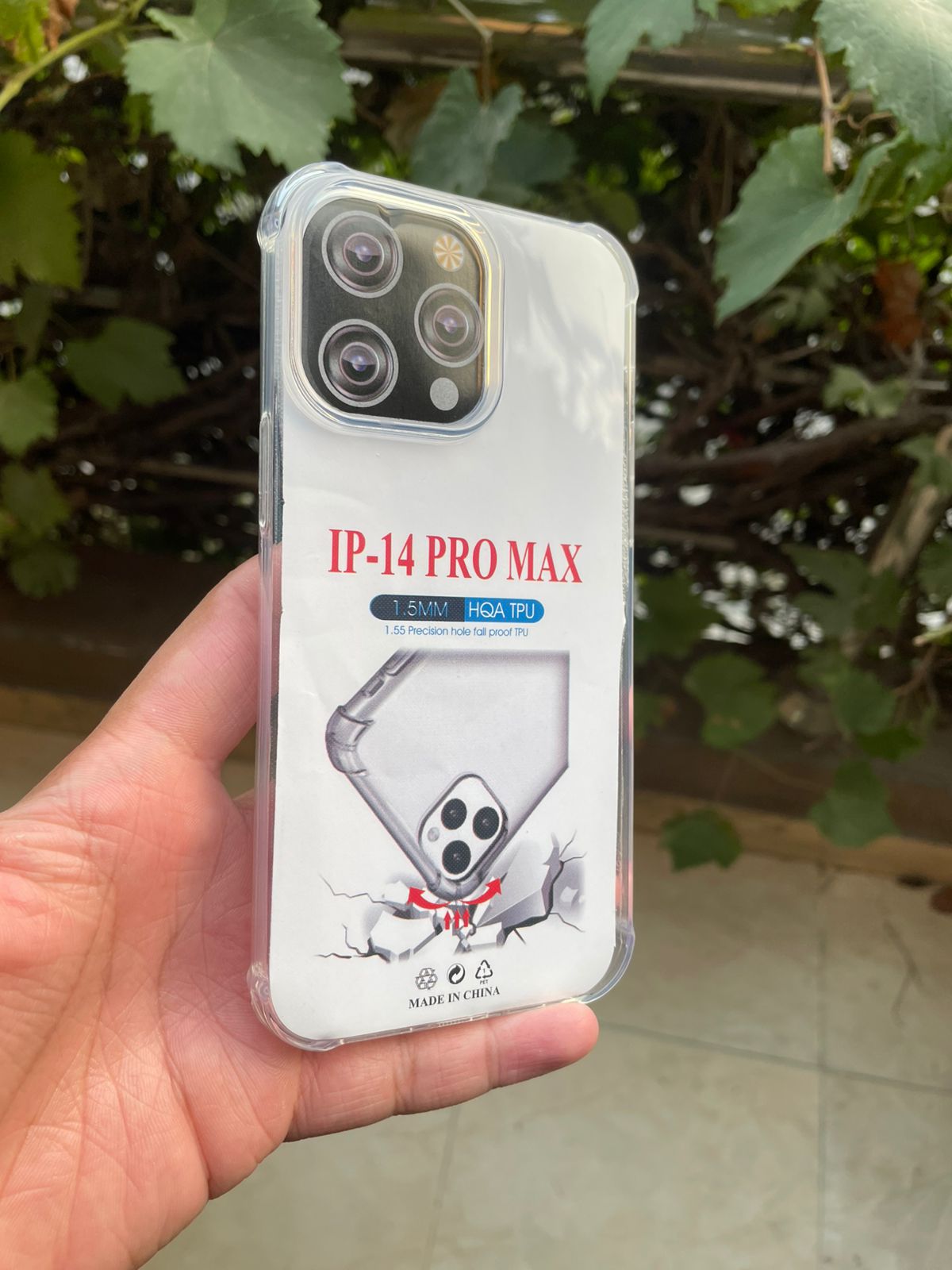 Silicone Soft Transparent Case for iPhone 14 Pro Max – Clear TPU Back Cover | Slim Shockproof Protective Mobile Case