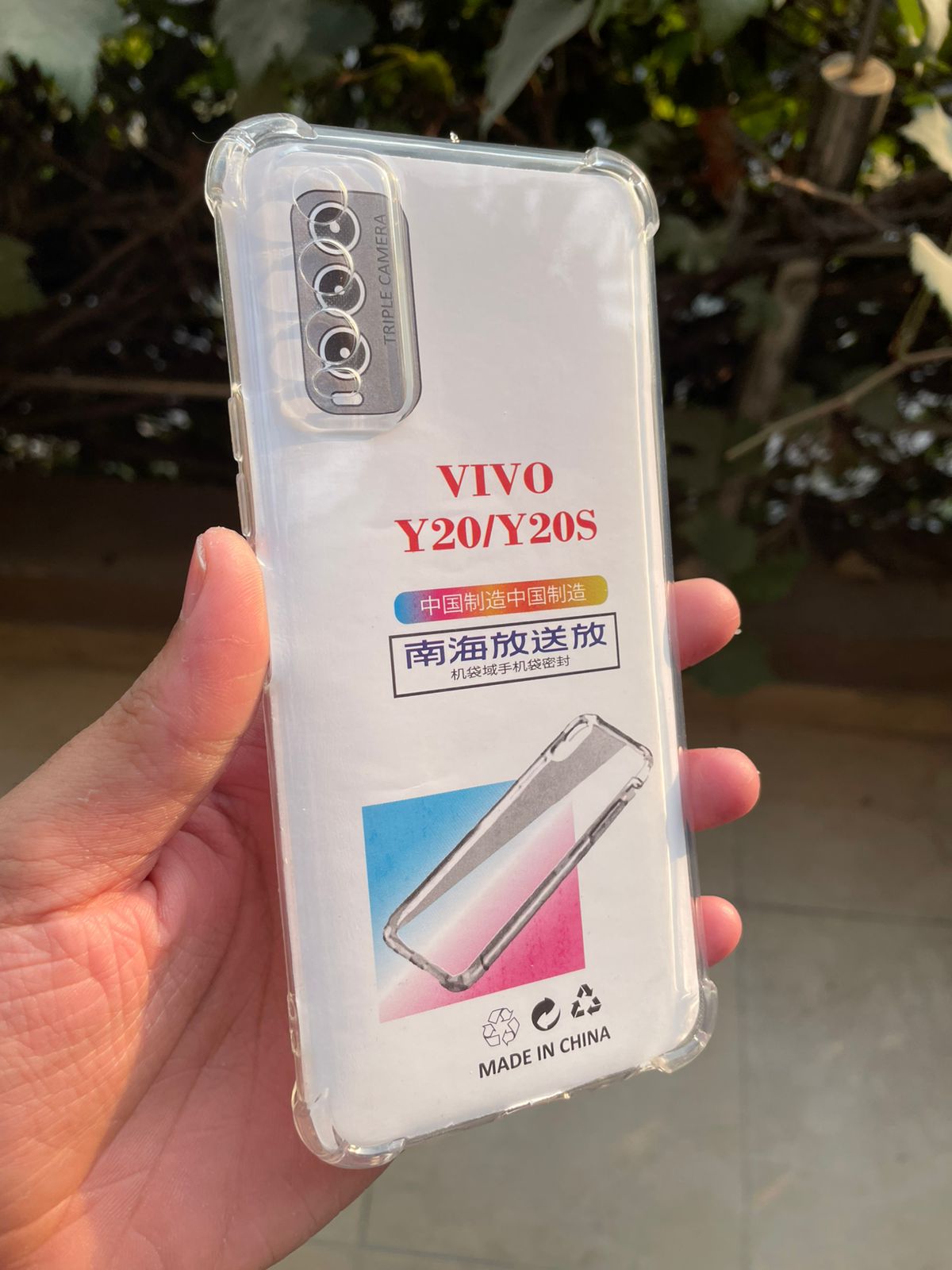 Soft Silicone Transparent Case for Vivo Y20 / Vivo Y20s – Clear Slim Protective Cover