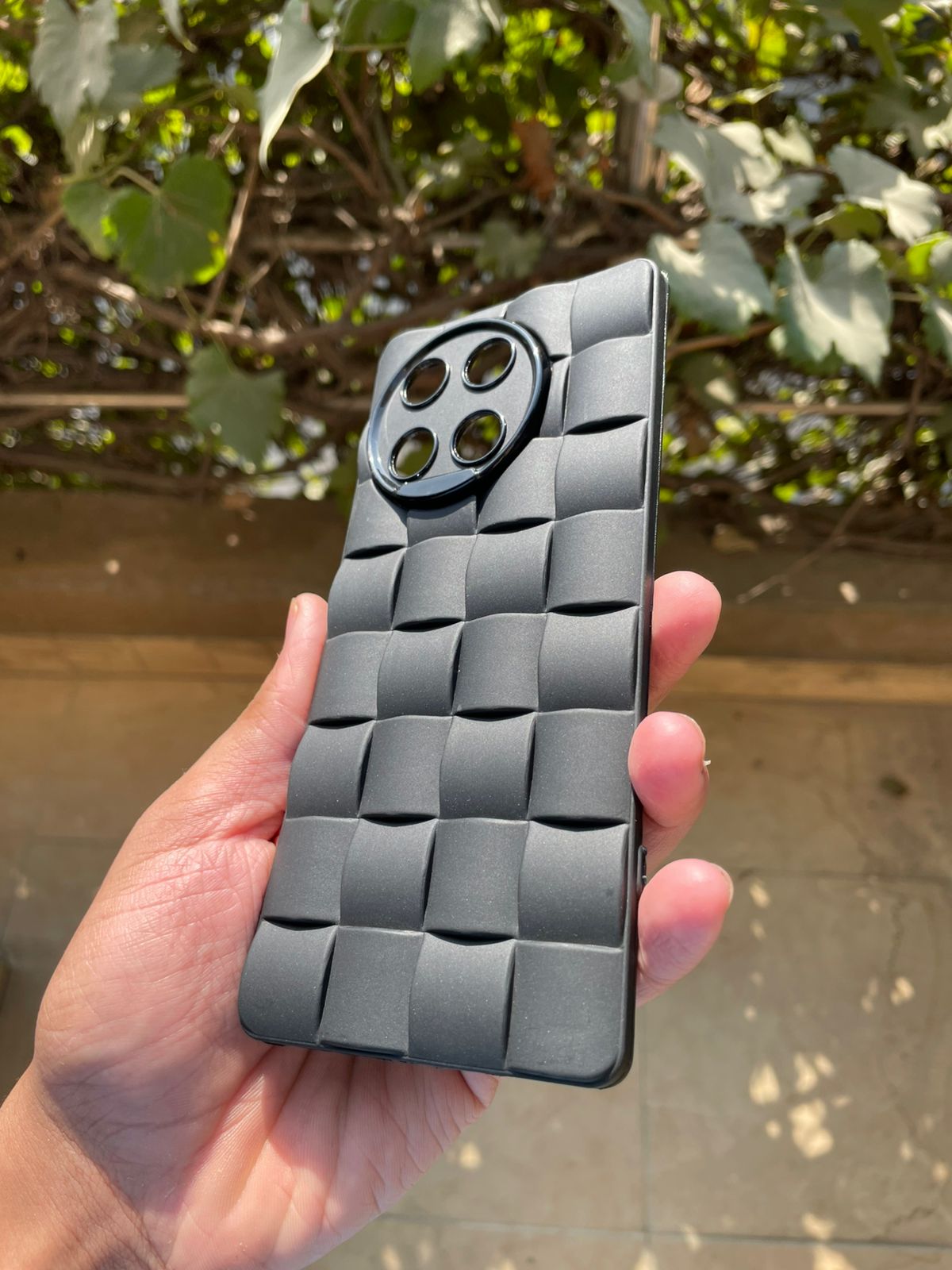 Soft Silicone Puffer Box Design Case for Tecno Camon 30S – Shockproof Protective Cover