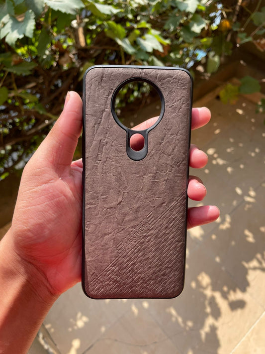 Soft Leather & Smooth Carpet Case for Tecno Spark 6 – Premium Protective Cover