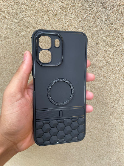 Stylish Silicone Design Case for OPPO A6x – Shockproof Soft Back Cover | Slim Protective Mobile Case