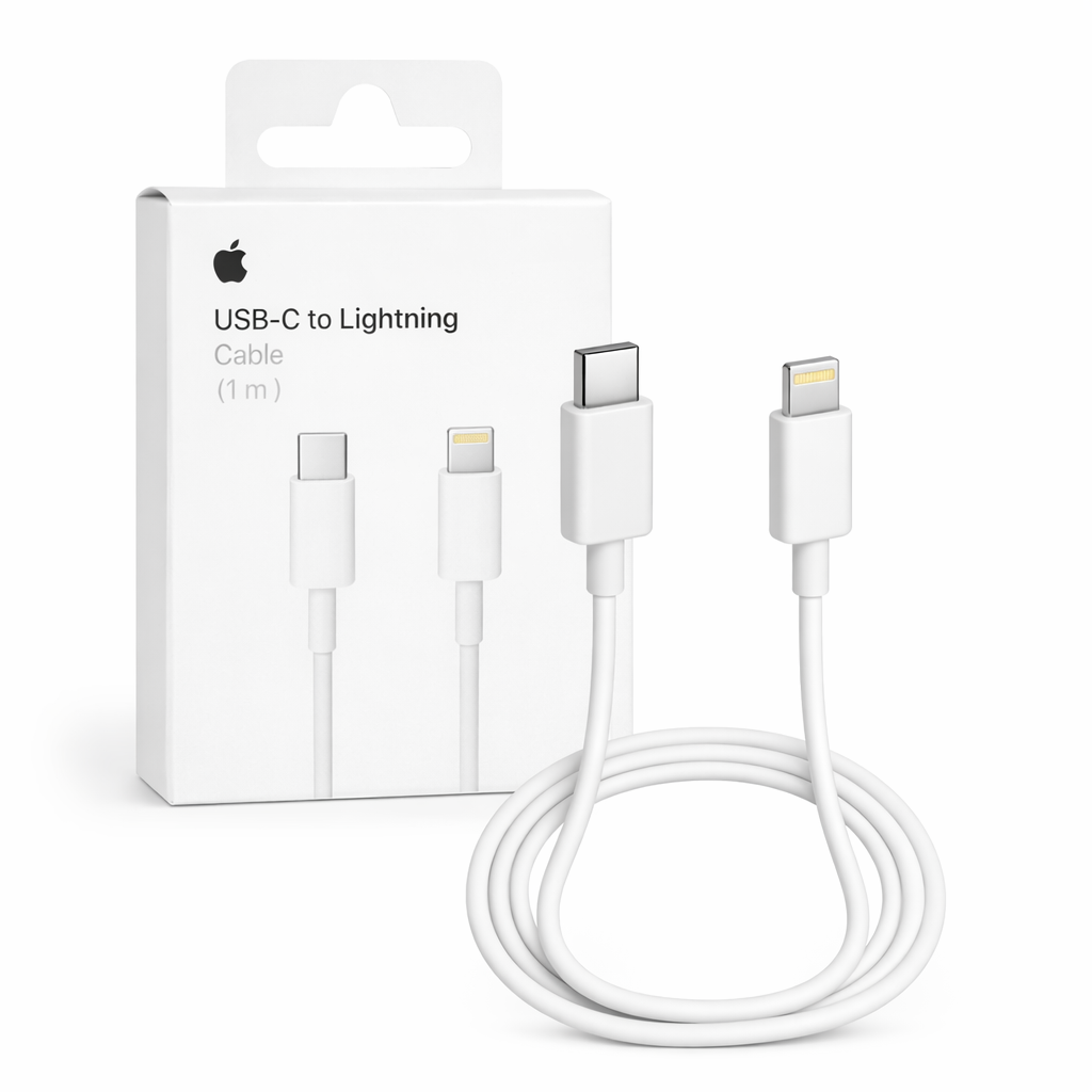 Original Apple USB-C to Lightning Cable (1m) – 60W Fast Charging Cable | Premium Quality iPhone Charging Cable