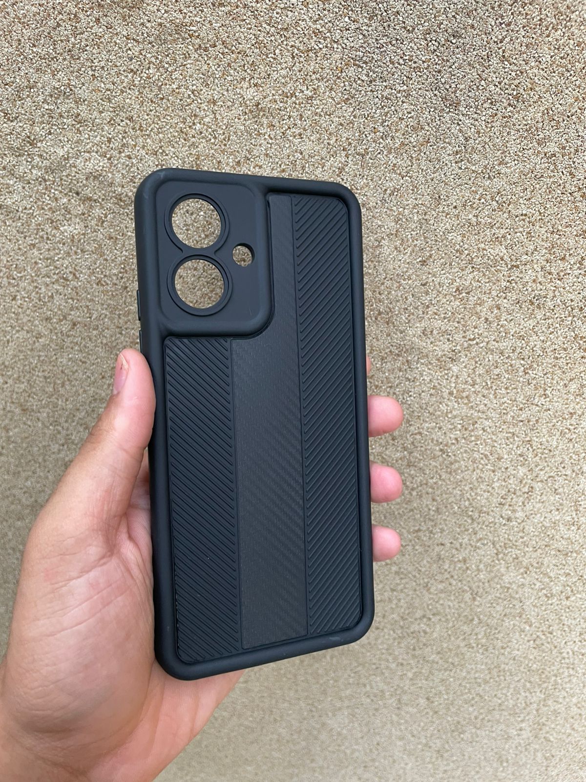 Soft Silicon Puffer Design Cover for Infinix Smart 10 – Stylish Shockproof Protective Case