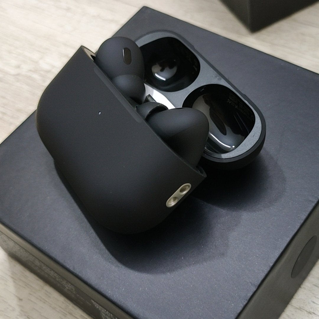 Apple AirPods Pro 2nd Gen Matte black With ANC + Free Case