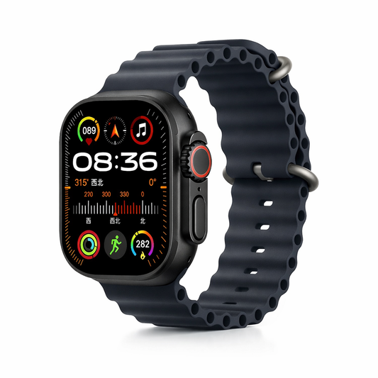 T900 Ultra 2 Smart Watch – Single Strap with Wireless Charger | HD Display Smartwatch